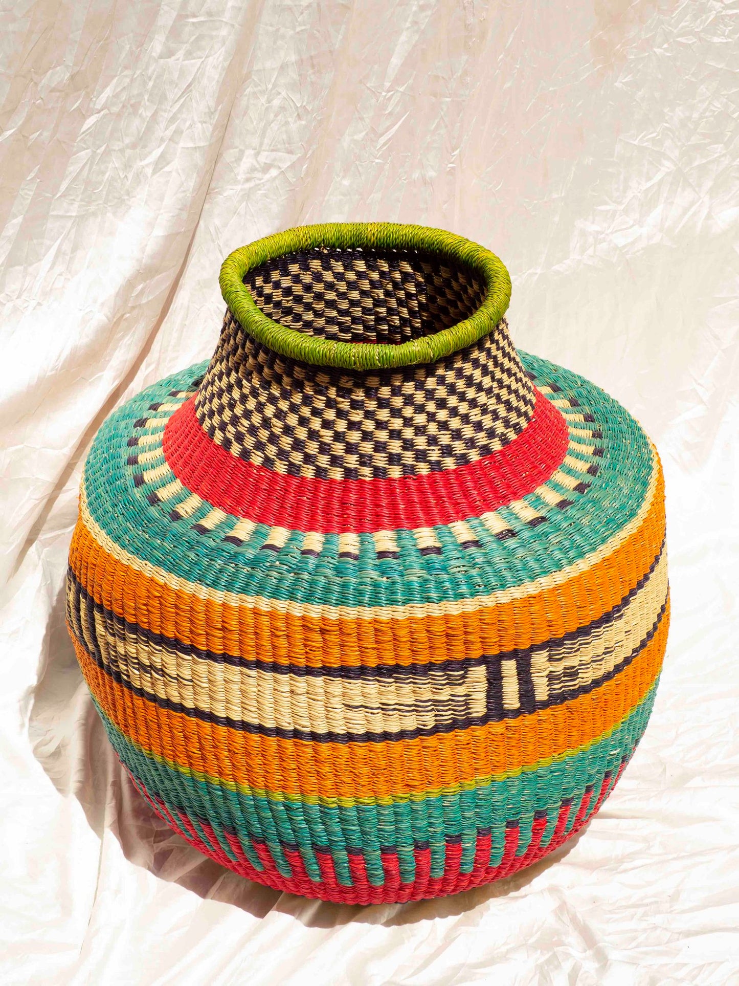 Flower Pot Basket by Asiibi Nº 2