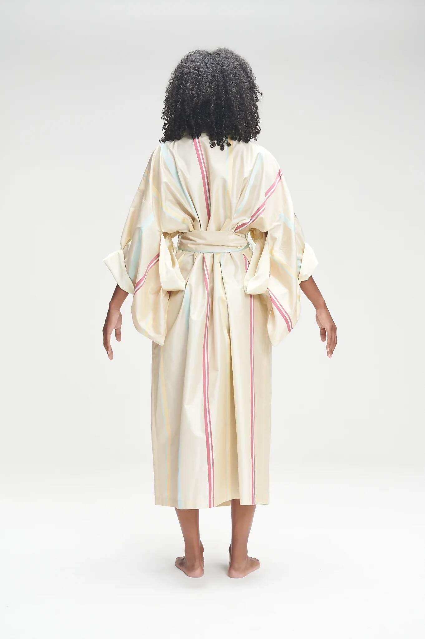 Cream Silk Kimono