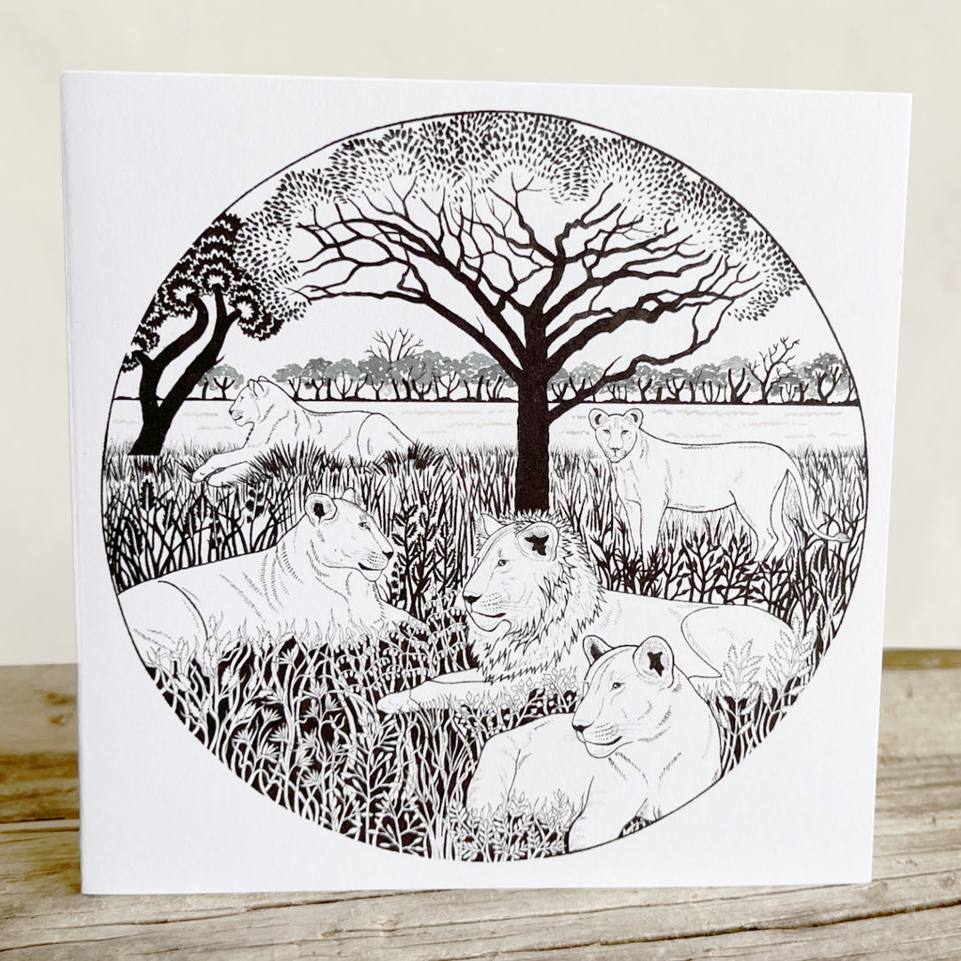 Leopard Greeting Cards